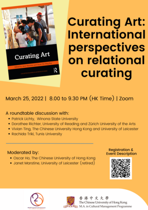 Curating Art : International perspectives on relational curating